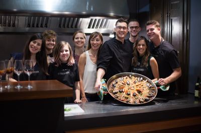 Local Market Tour and Seafood Paella Workshop