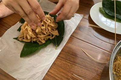 From Local Wet Market to Traditional Homestay Meal