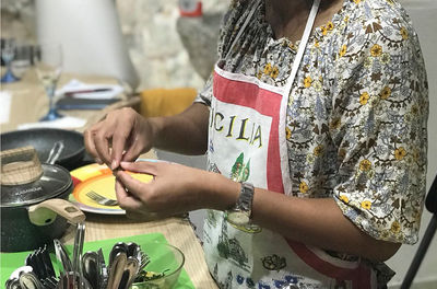 Kelas Memasak dengan Menu 4 Hidangan Pilihan Anda Sendiri di Palermo