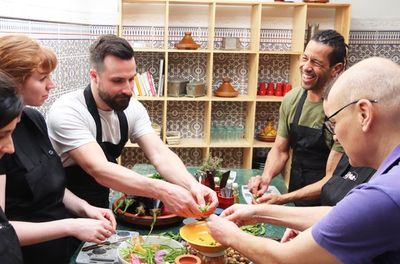 Half-Day Cooking Experience on Moroccan Dishes with Market Tour