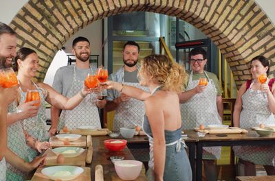 Private Experience: Spritz & Spaghetti Cooking Class in Rome