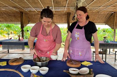 Cooking & Vespa Culinary Experience in Siem Reap