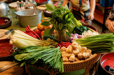 Silom Thai Morning Cooking Class in Bangkok with Market Tour
