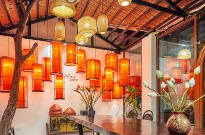 Cultural Food Journey in Tranquil Garden Villa with Market Tour
