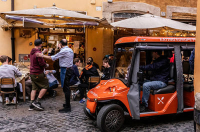 VIP Rome Golf Cart Food Experience