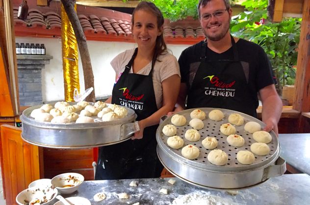 Chinese Steamed Buns (Baozi) Cooking Class: Make From Scratch (Vegetarian Optional)