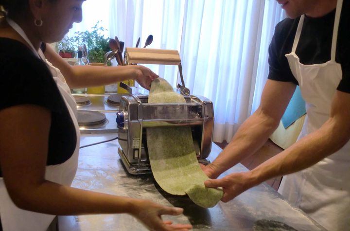 1/2 Day Gourmet Cooking with Chef Paolo Monti - The Fresh Pasta and Sauces Class