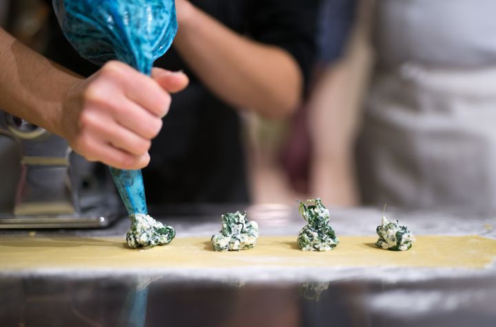 Florence Dinner Deluxe Cooking Class: Italian 4 Course Dinner with Wine