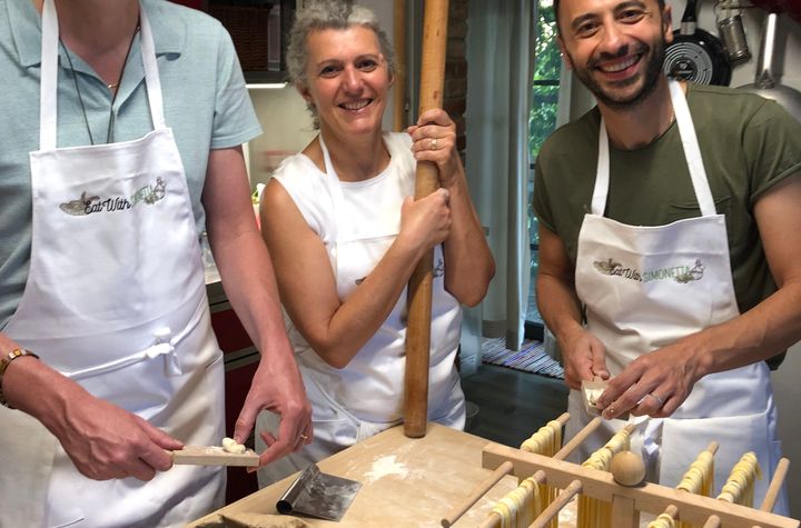 Hands on Tuscan Cooking at Chef Simonetta's Home Kitchen in Cortona  Private Class 1 - 4 Participants