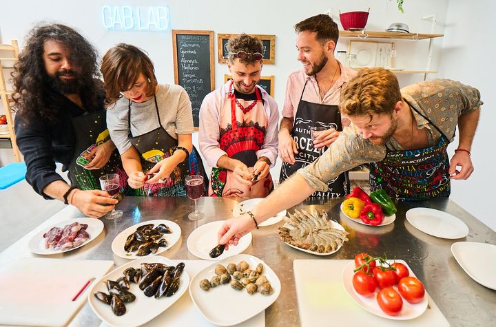 Barcelona Culinary Experience: Market Visit, Tapas, Sangria and Paella Cooking Class