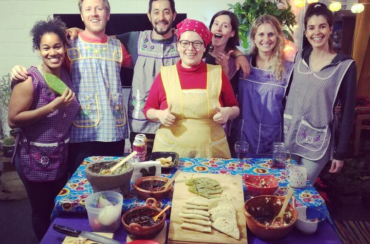 Make Burritos from Scratch in an Authentic Mexican Home + Market Tour Included