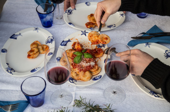 Capri's Traditional with Organic Wine Pairing