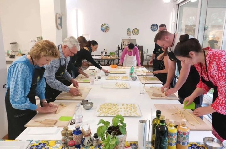 An Interactive Culinary Class Featuring Italian Dishes with Our Chef