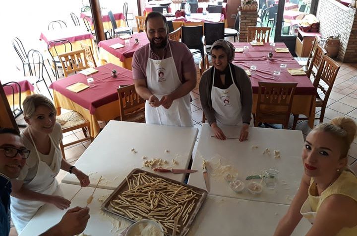 Italian Cooking Class with "Rionale" Market Tour in Taormina Private Class