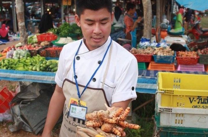 Morning Cooking Program with Market Tour with Thai Master Chef at Sukho Cuisine Koh Lanta