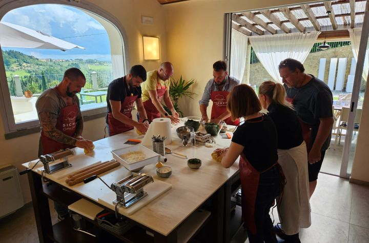 Chianti Hills Escape: Immersive Hands-On Fresh Pasta Making Class + Recipes & Wine