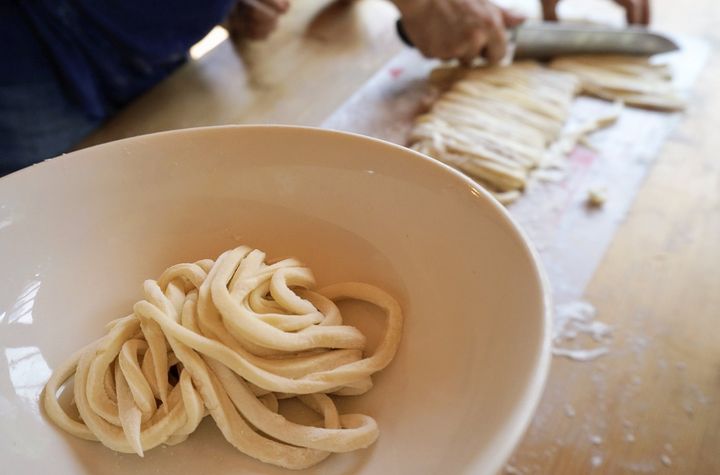 Japanese Homemade Dashi + Udon Noodle Cooking Class with Experienced Japanese Home Cooking Instructor