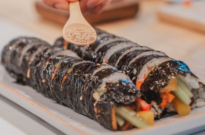 Korean Cuisine Class with Local Market Grocery Experience