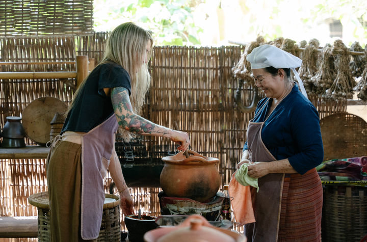 Learn Traditional Lanna Cooking Methods with Market Visit & Local Stories