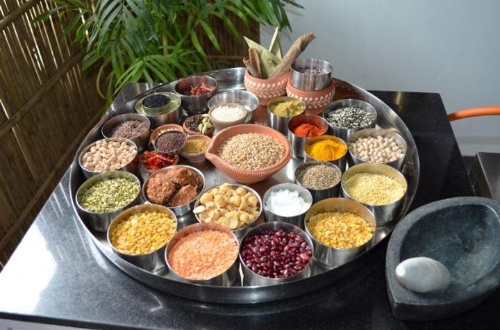 Market to Table Tour - Indian Vegetarian Home Cooking Session
