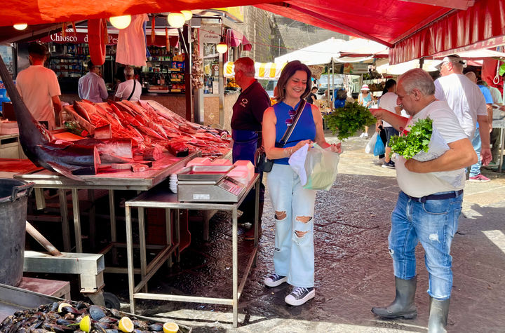 Join a Local for a Market Tour & Home Cooking Class in Catania