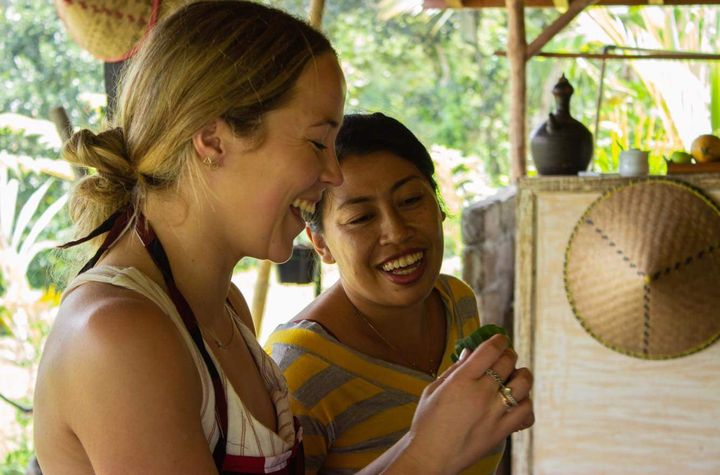 Organic Authentic Balinese Cooking Class with Trekking in the Jatiluwih Rice Terraces