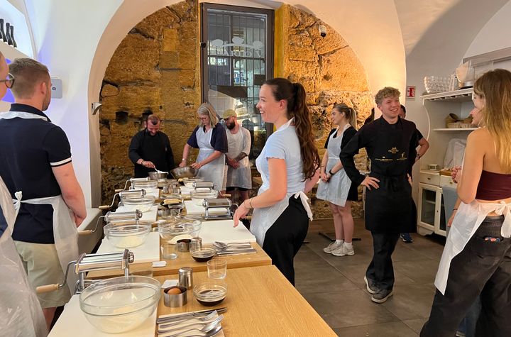 Palermo Pasta & Tiramisu Cooking Experience with Wine