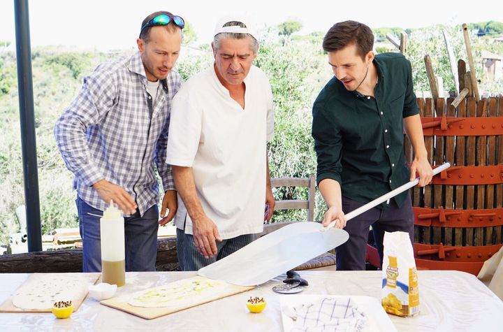 Pizza Making Class with Winery Tour & Tasting: Roman Adventure