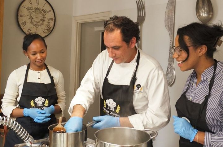 Private Cooking Class in Rome with Farmers Market Shopping