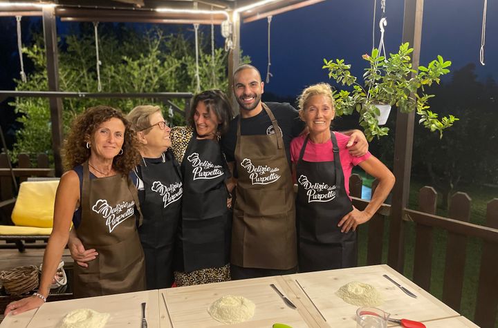 Italian Cooking Experience with Wine Tasting in Lecce