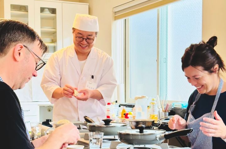 Ramen & Gyoza Cooking Experience in a Home with a Chef + Matcha (Vegetarian Option Available)