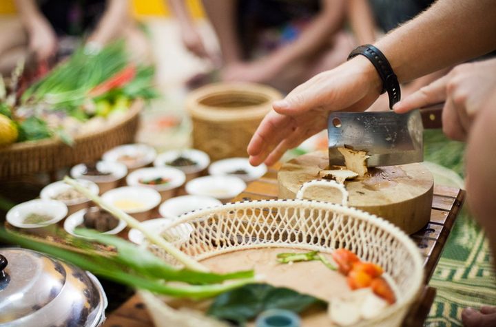 Silom Thai Morning Cooking Class in Bangkok with Market Tour
