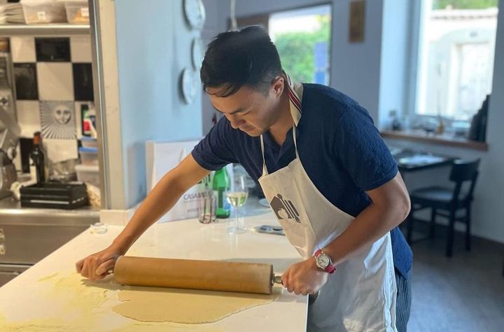 Positano Cooking Class Experience with Wine for Small Groups