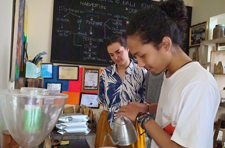 Cours de dégustation et de préparation de café à Ubud