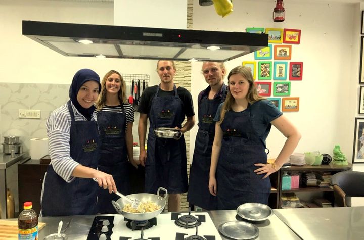 Tastesutra: Recreational Indian Food Cooking Class in New Delhi with Market Tour