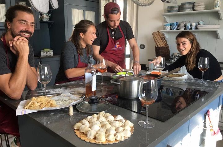 Le cours de cuisine secret sur le Vésuve