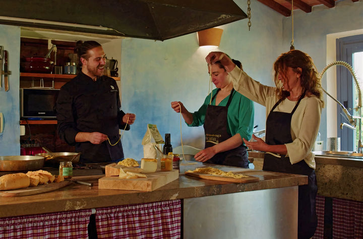 Vegan cooking class in Valdichiana Senese