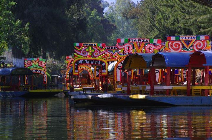 Learn about Chinampas with a Gastronomic Tour Along the Canals of Xochimilco (price for up to 9 people)