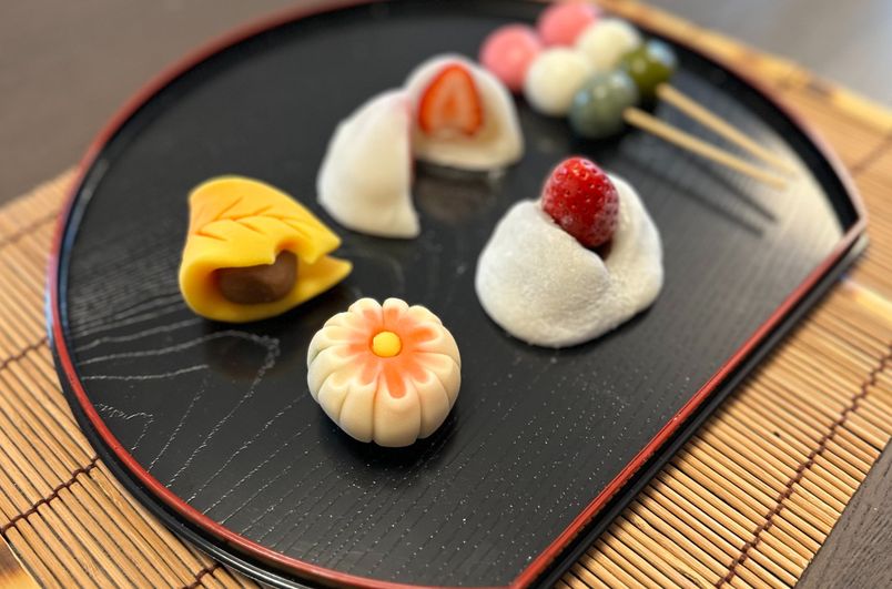 Japanese Sweets: Mochi, Daifuku and Wagashi Making Class + Matcha