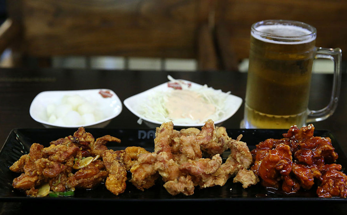 Korean style fried chicken