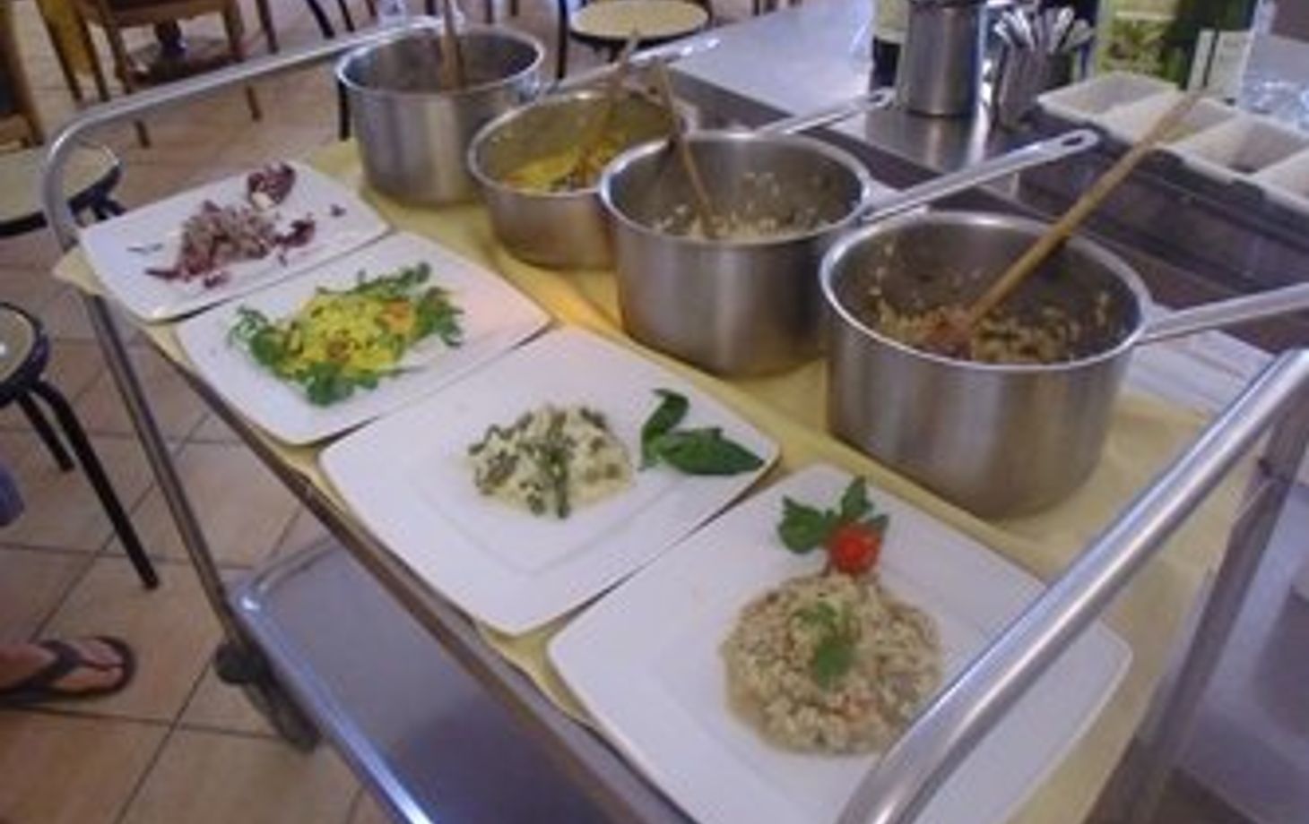 1/2 Day Gourmet Cooking with Chef Paolo Monti - The Risotto, Carpaccio e Scaloppine