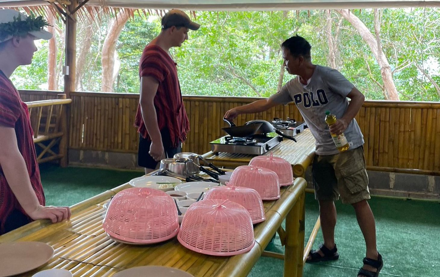 Elephant care camp at siray phuket