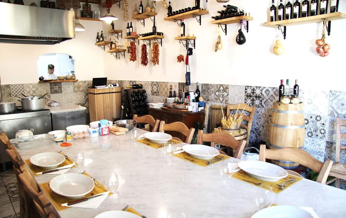 3-Course Cooking Class in the Heart of Sorrento (Seafood)