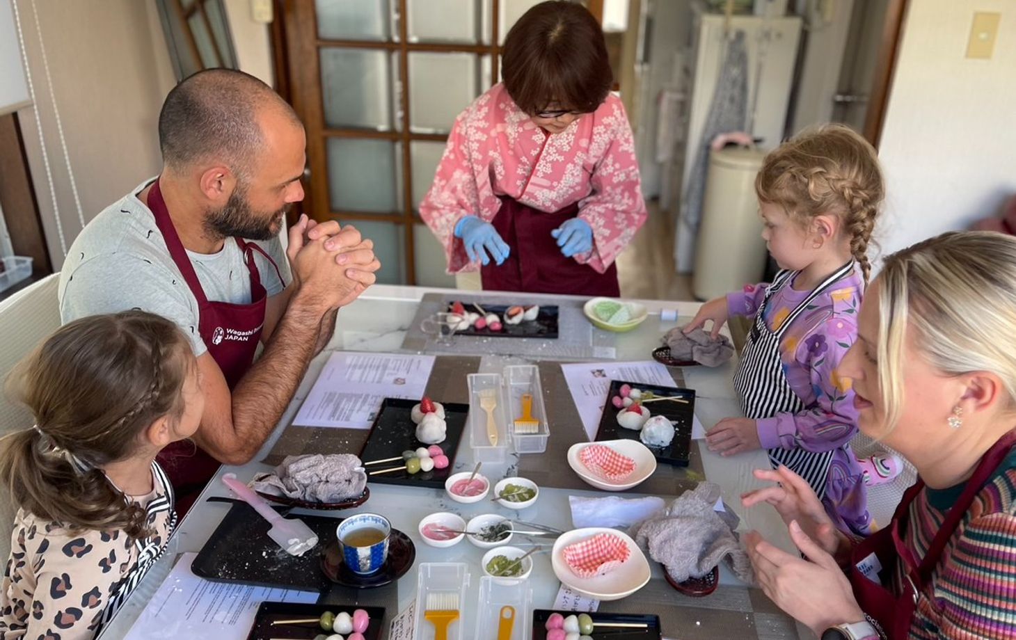 Craft Traditional Japanese Sweets in Tokyo Cooking Class