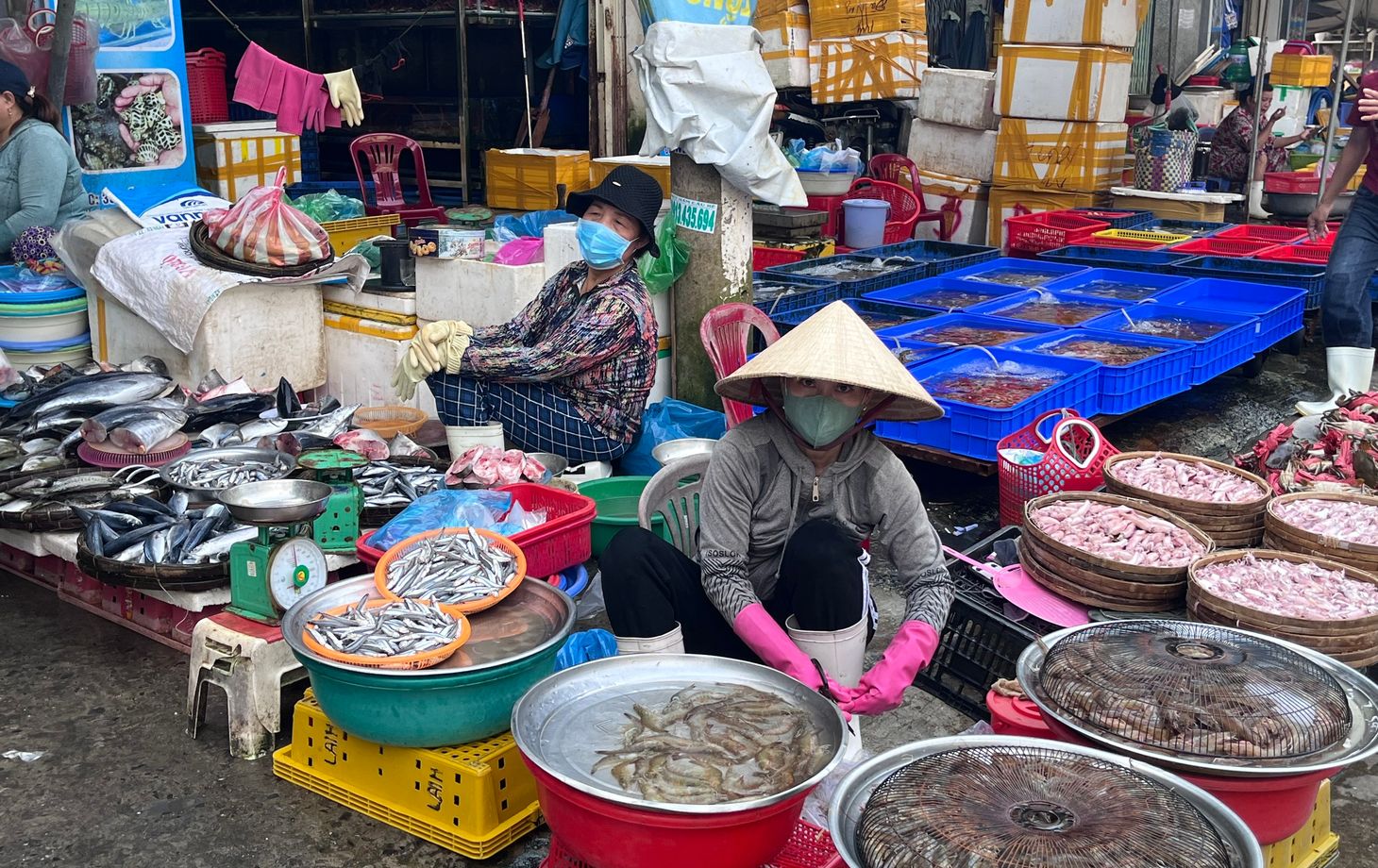 5 Dishes Traditional Cuisine Cooking Class with Market Tour in Da Nang