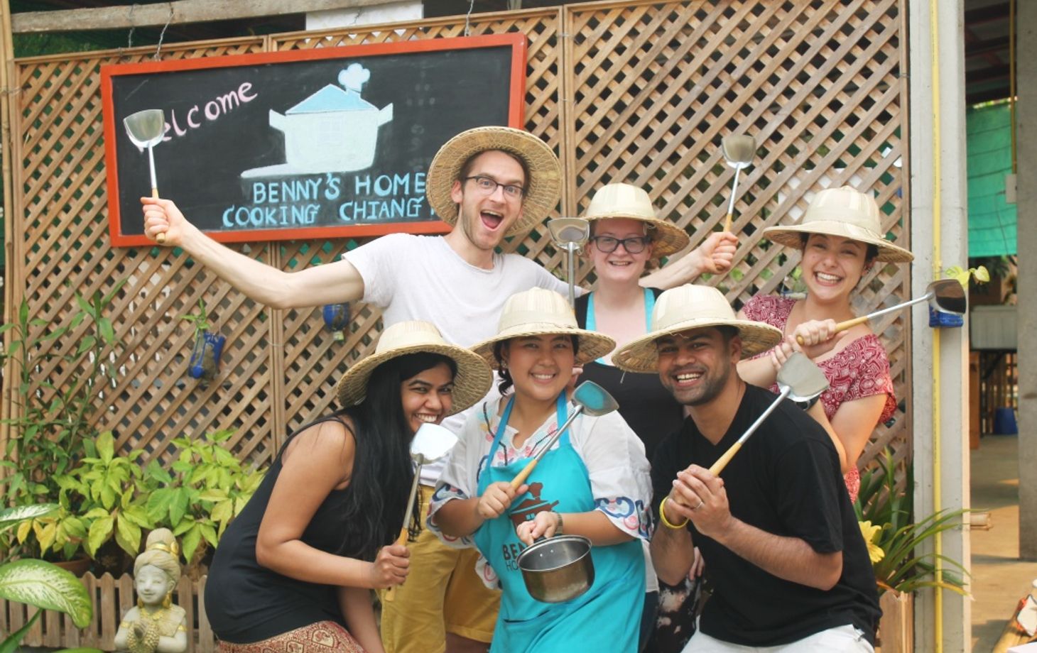 Benny's Home Cooking Class with Local Market Visit & Organic Garden Tour
