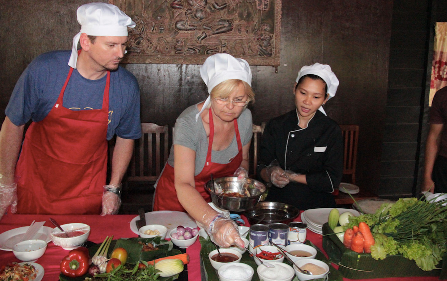Cooking Class inside the Angkor Archeological Park