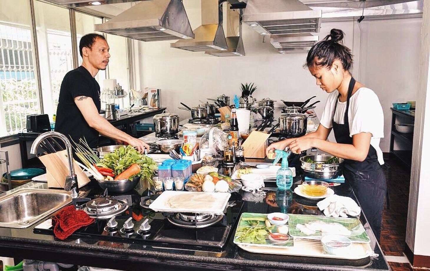 "自由選5個菜色" 豐富有趣的烹飪課(含市場導覽) - Thai Cooking Academy