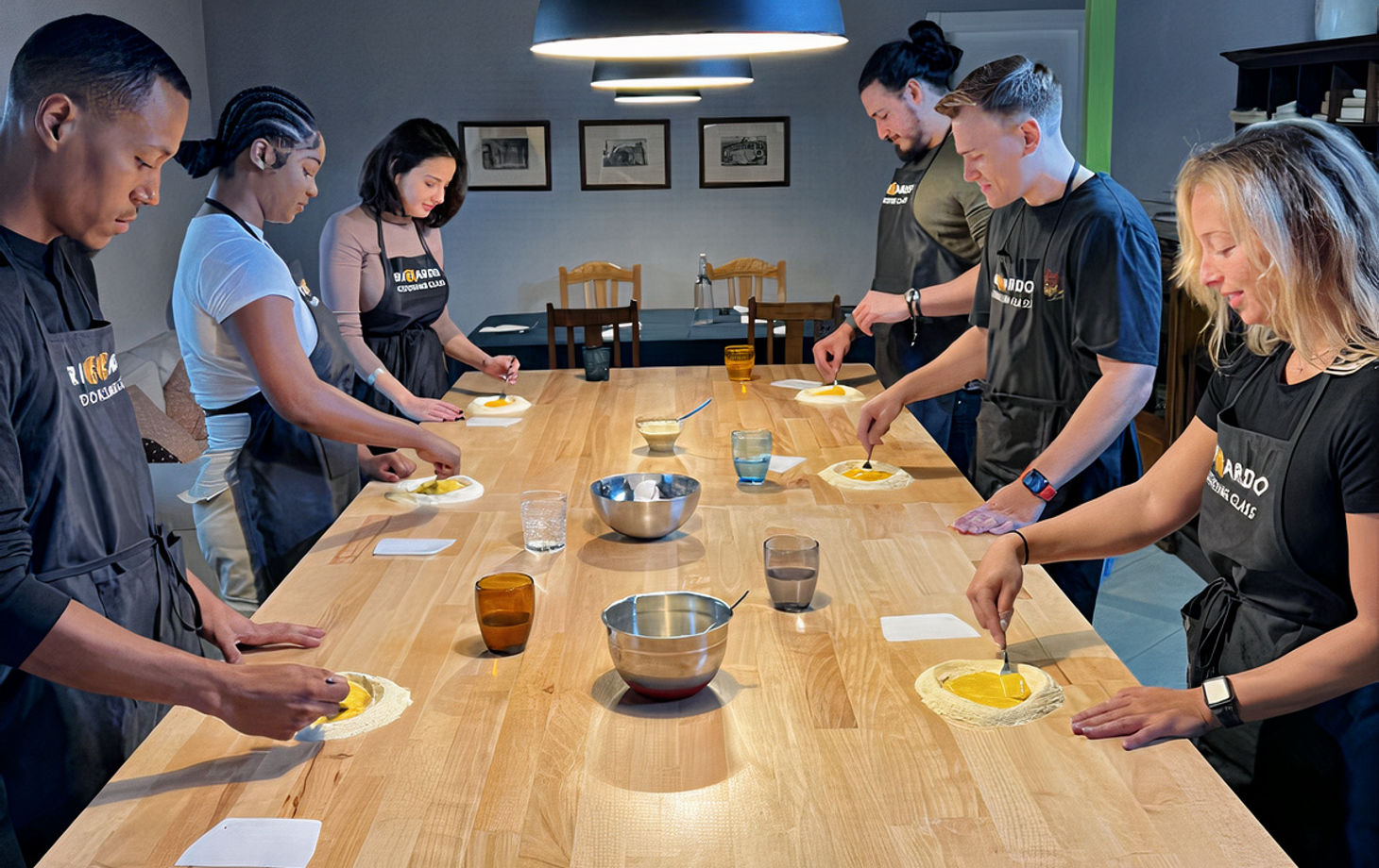 A Private Italian Culinary Class with Tailored Menus Fixed Price Up to 8 People