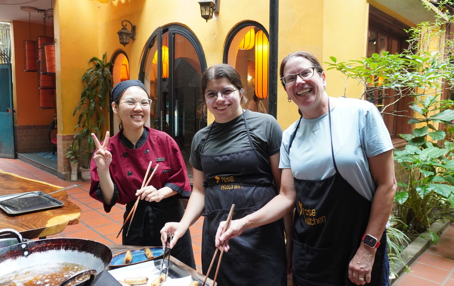 A Taste of Hanoi: Banh Xeo, Pho & Che Ngo in a Garden Villa